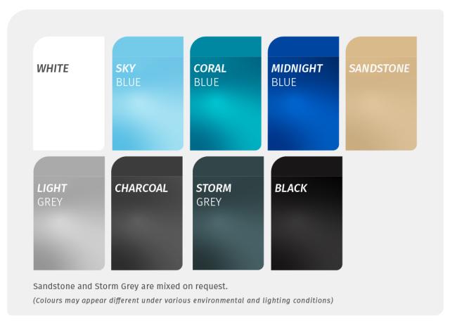 Swimming Pool Paint Colours